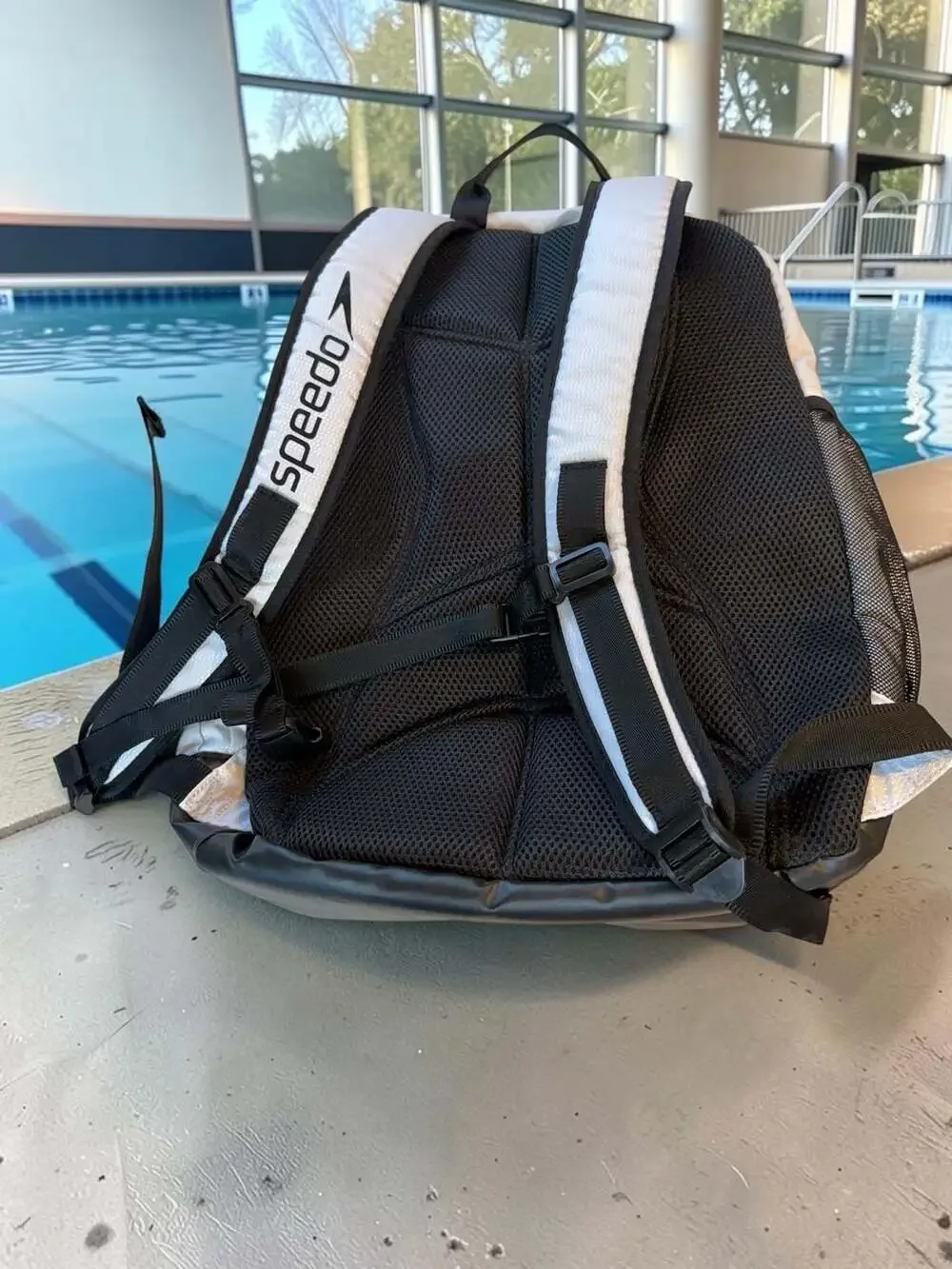 Speedo Teamster 2.0 Swimming Backpack White/Black